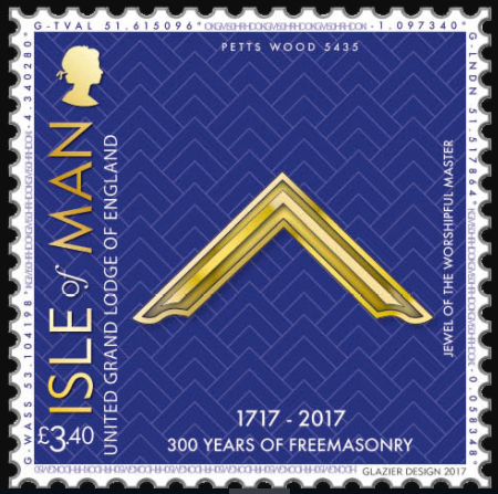 Masonic Square Stamp